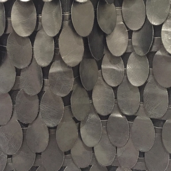 Pleather Fish Scale Skirt - Picture 3 of 3