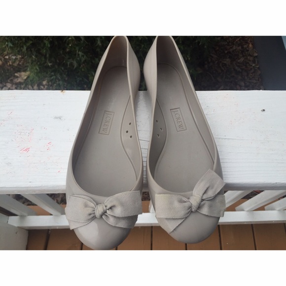 J. Crew Shoes - J.Crew Jelly Rain Flats