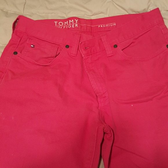 Mens Tommy hilfiger red jeans - Picture 1 of 2
