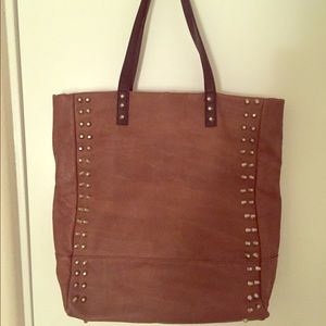 Free People studded tote bag