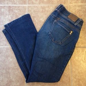 Democracy jeans, barely boot cut, size 12