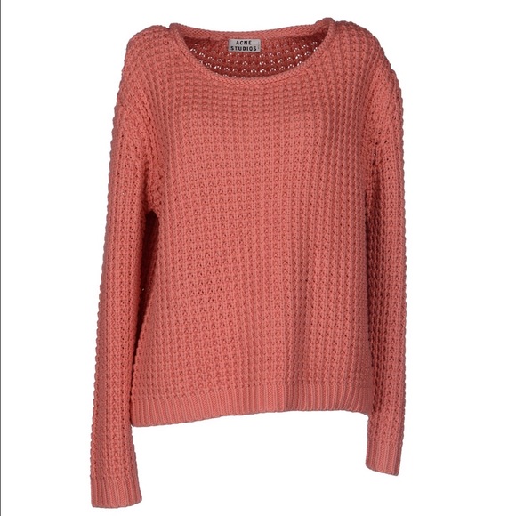 Acne Studios Sweaters - ACNE STUDIO Salmon Pink Sweater Sz M