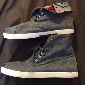 Toms Aztec high top