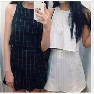 American Apparel Pinstripe Lulu top