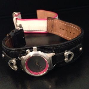 Fossil watch w/switchable band