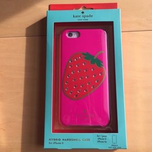 Kate Spade Strawberry iPhone Case