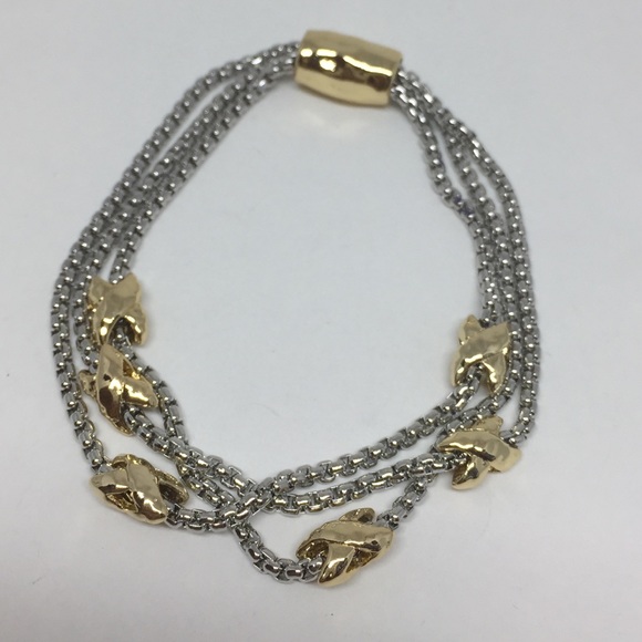 Rhodium/18kGold Plated Triple Gold - Picture 4 of 4