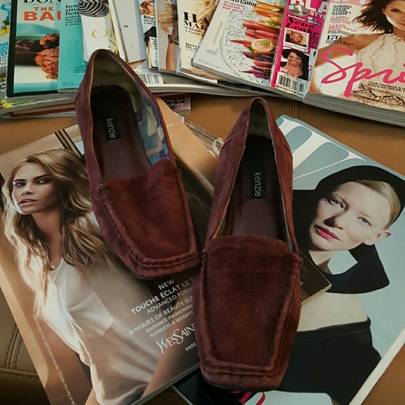 Kenzie  Shoes - Kenzie Suede Flat