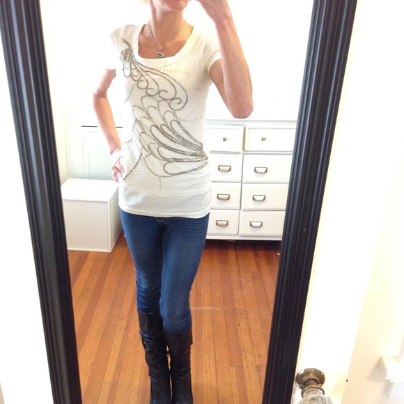 Special Embellished Causal Top