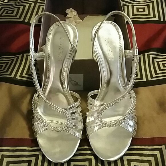 Heels Silver by Bakers