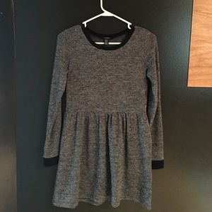Grey long sleeve dress