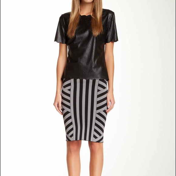 BCBGMaxAzria Bandage skirt