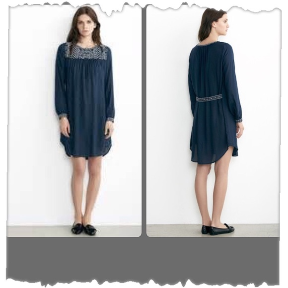 Velvet Dresses & Skirts - Velvet by Graham & Spencer Navy Dress