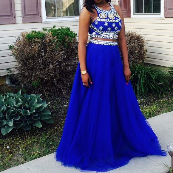 Two Piece Prom Dress