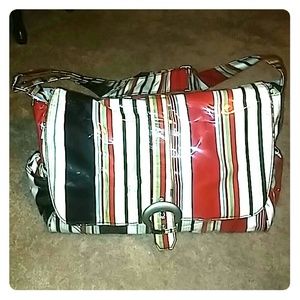 Kalencom New Orleans~ Laminated Buckled Diaper bag