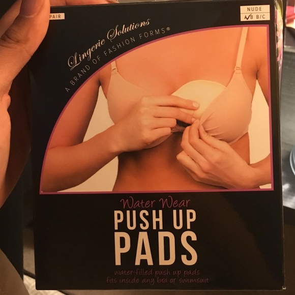 Water wear push up pads