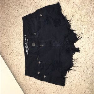 American eagle hi rise festival shortie
