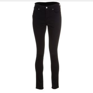 Levi's skinny commuter jeans black