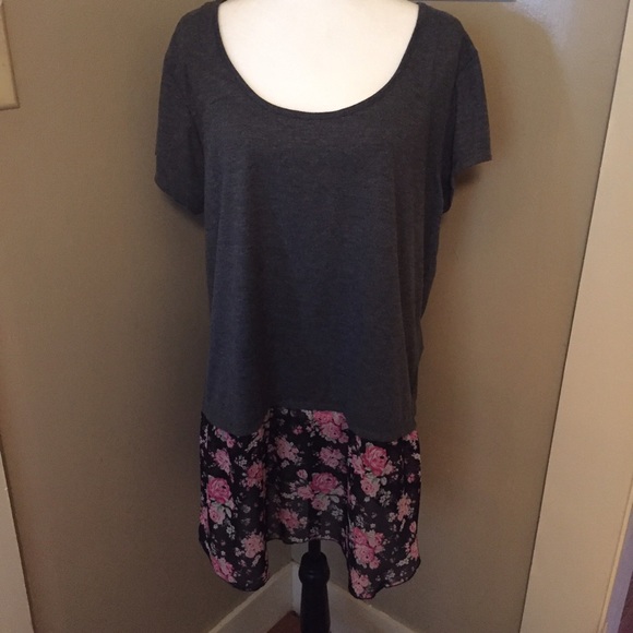 Floral tunic