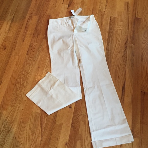 Banana Republic White Pant