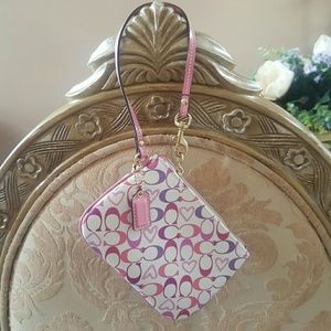 Coach wristlet