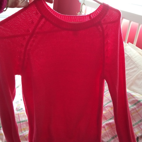 Pink sweater