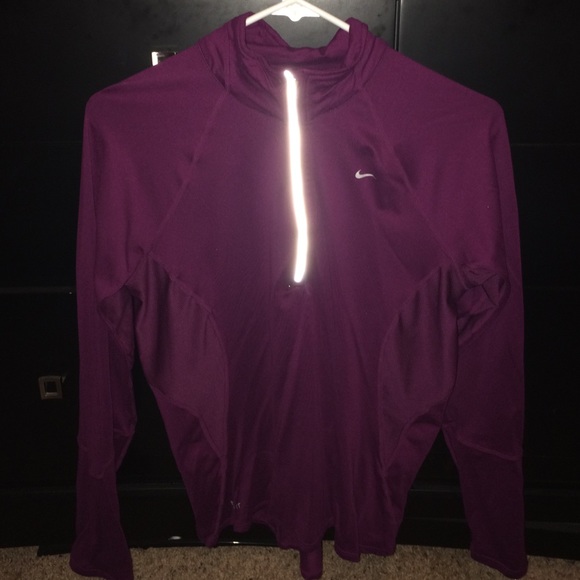 Drifit purple workout sweater