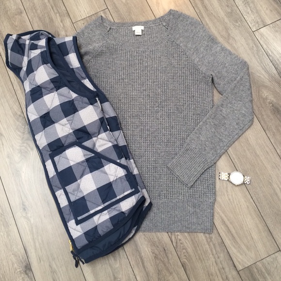 J. Crew Sweaters - J. Crew warmspun waffle sweater