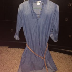 Denim dress