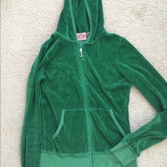 Juicy contour velour hoody
