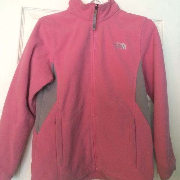 Pink North Face Fleece