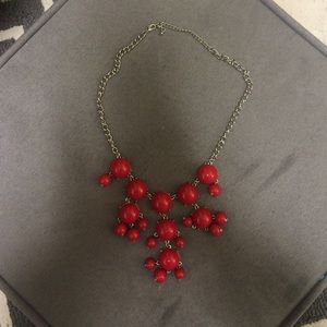 Red Bubble Necklace