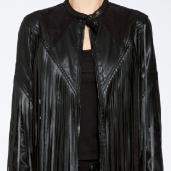 BLANK NYC faux leather jacket