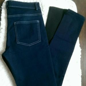 NICOLE MILLER " Artelier" Black & Blue wash sz 6