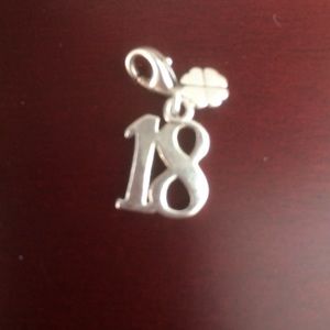 Thomas Sabo lucky "18" charm with clover