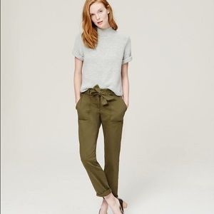 NWT LOFT Relaxed Utility Cargo Style Pants