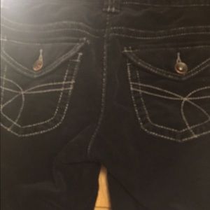 Black Tommy Hilfiger corduroy pants