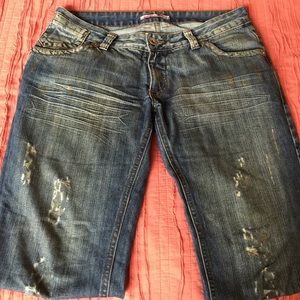 Bundle 2 brazilian jeans with golden spots