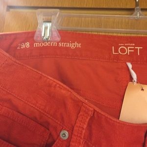 Red Loft pants
