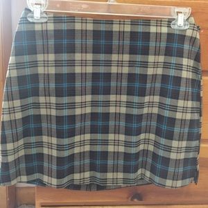 Plaid skirt