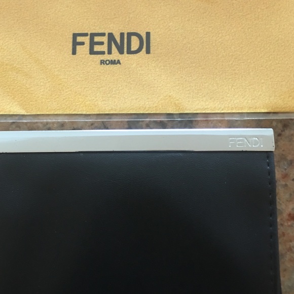 -Fendi eye/sunglass case soft sleeve