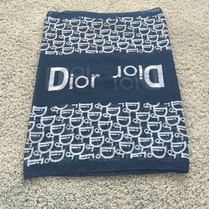 Authentic Christian Dior scarf
