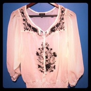Flowing and sheer. Rue 21 large