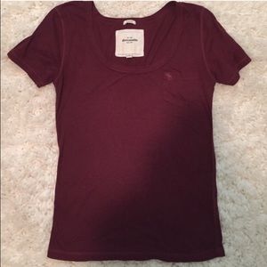Scoop neck T-shirt