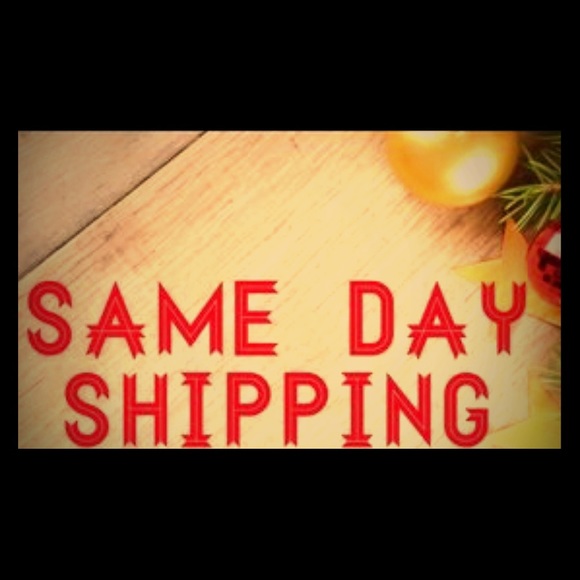 Same day shipping on all orders!!