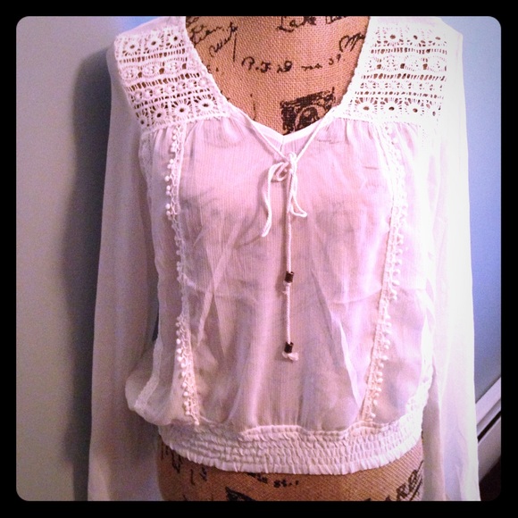Paper crane blouse