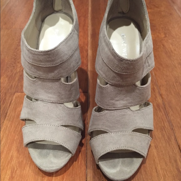 Nine West Suede Nude Heels