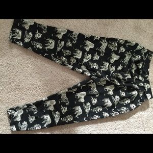Animal print pants