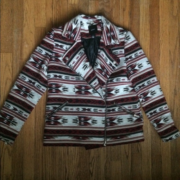 Tribal Print Coat