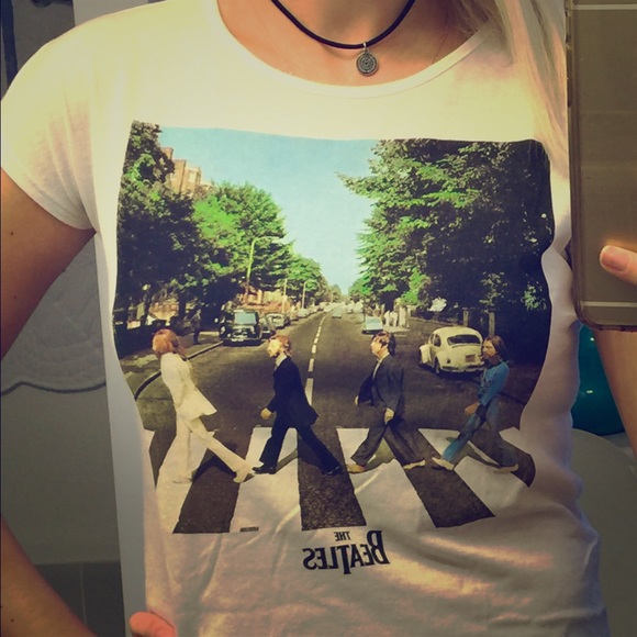 Forever 21 Official Beatles Crop Top